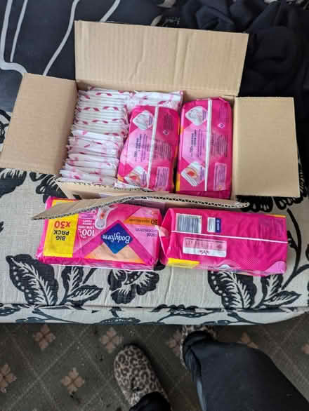 Photo of free Sanitary pads (Kingshurst B37) #2