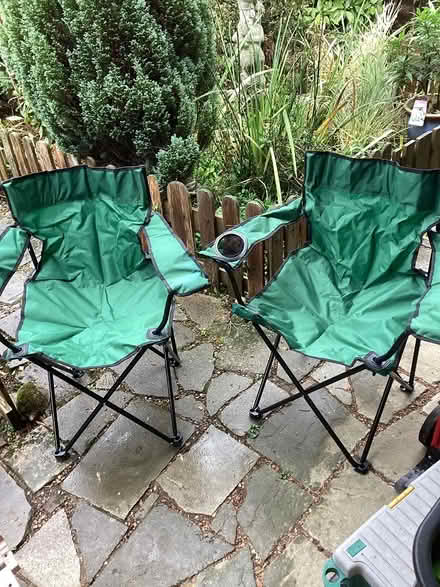 Photo of free Fold up chairs (Faversham ME13) #3