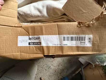Photo of free IKEA EKTORP sectional cover (Civic Hospital near Hintonburg) #3