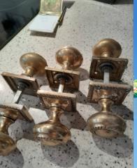 Photo of free Door handles - brass colour (Selsley GL5) #1