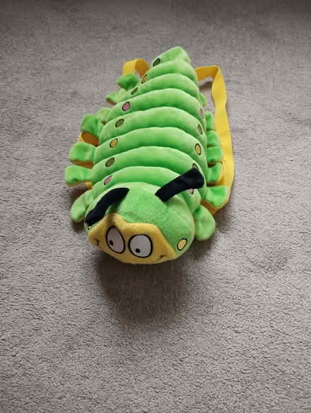 Photo of free Novelty M&S Colin The Caterpillar Children's Backpack (Southport PR8) #1
