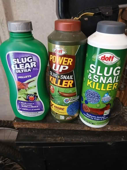 Photo of free 3 nearly full slug pellets (Cheadle heath SK3) #1