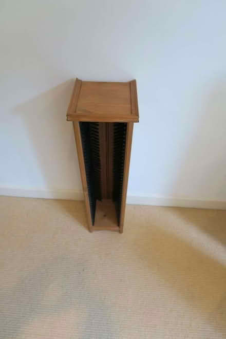 Photo of free Pine CD rack in very good condition (Purley on Thames RG31) #2