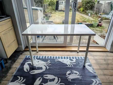 Photo of free White IKEA desk (Prittlewell SS2) #1