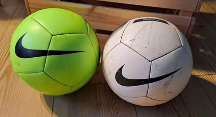 Photo of free 2 Nike footballs, size 4 (Teddington TW11) #1