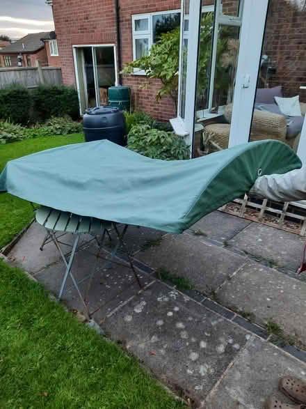 Photo of free Swingseat cloth awning/cover (Desford LE9) #1