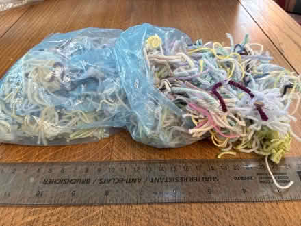 Photo of free Cut up coloured wool for crafting (Great Boughton CH3) #1