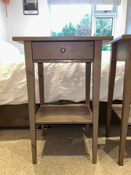 Photo of free Bedside Table x2 (DE6 Ashbourne) #2
