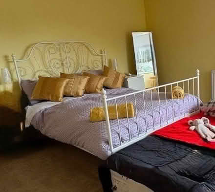 Photo of free IKEA double bed frame only (Croft WA3) #1