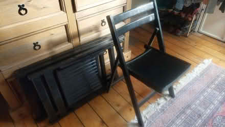 Photo of free 4 Wooden Chairs (Heaton NE6) #1