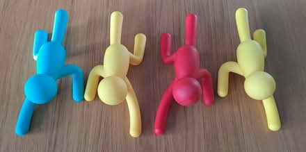 Photo of free 4 fun people shaped door hooks (Teddington TW11) #1
