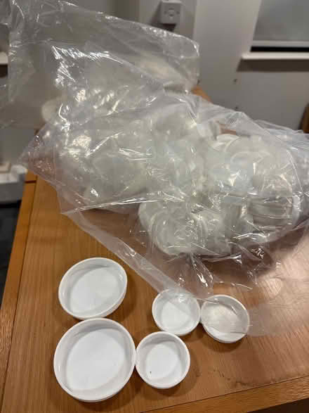 Photo of free Plastic caps for cardboard tubes (Salford Quays M5) #1