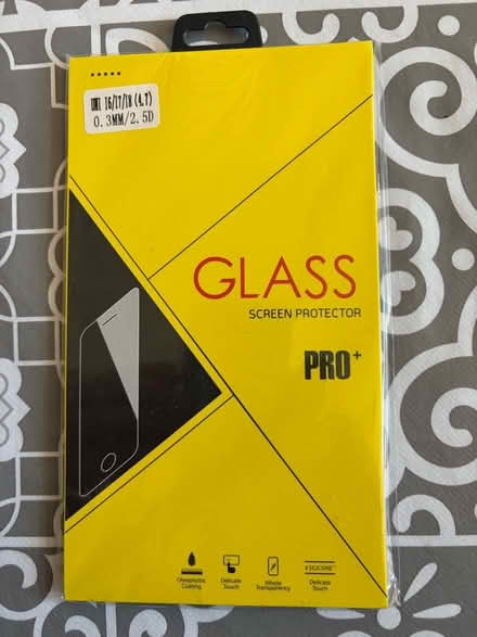 Photo of free Unopened glass screen protector for phone. (Linslade LU7) #1