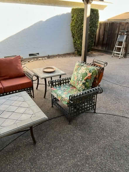 Photo of free Patio furniture (Bascom & Hamilton) #1