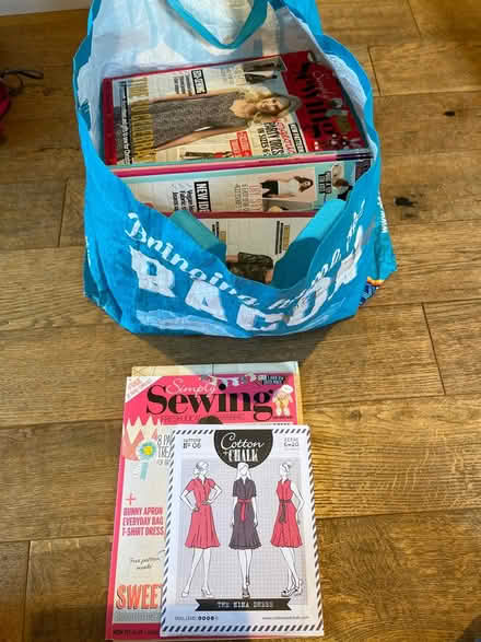 Photo of free Simply Sewing Magazines (Central Woodley RG5) #1