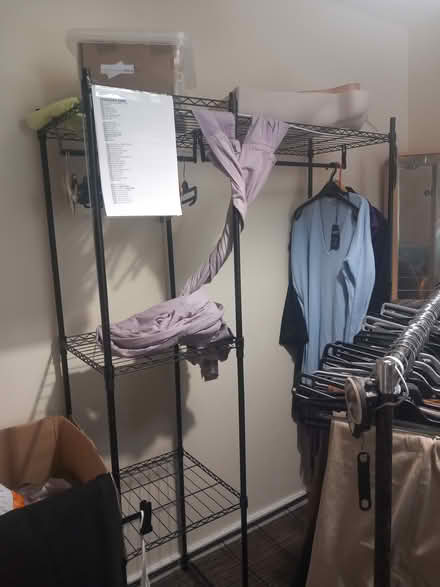 Photo of free Metal poles large clothes storage (Bexhill-on-Sea TN39) #2