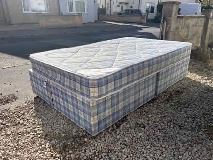 Photo of free Double bed with mattress (OX3) #1