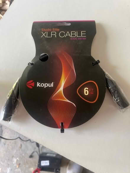 Photo of free Kopul Studio Elite XLR Cable – 1.8m (6ft) – New in Packaging (Upper Wolvercote OX2) #1