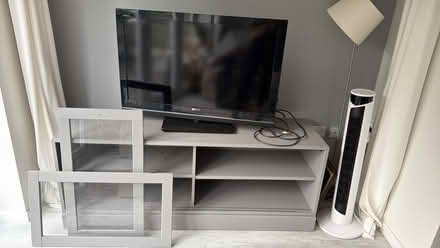 Photo of free TV Bench, TV and standard lamp (Callands WA5) #1