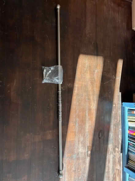 Photo of free Chrome extendable curtain pole (GL6 Minchinhampton) #1