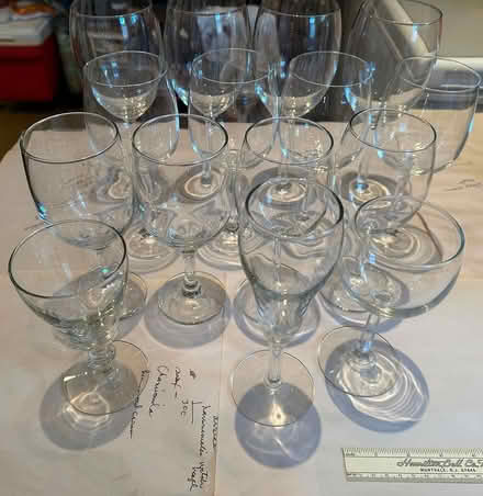 Photo of free Assorted wine glasses (Alameda) #2