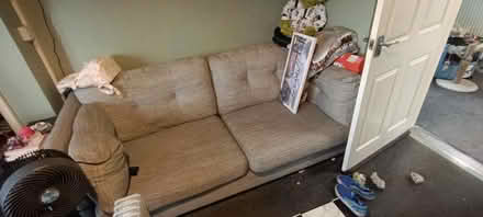 Photo of free Large sofa (ST16 stafford) #1