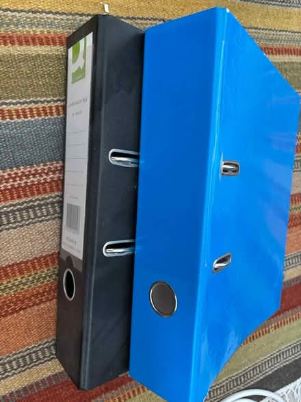 Photo of free 2 x lever arch files (Bristol BS3 (Totterdown)) #1