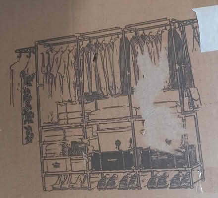 Photo of free Metal poles large clothes storage (Bexhill-on-Sea TN39) #1