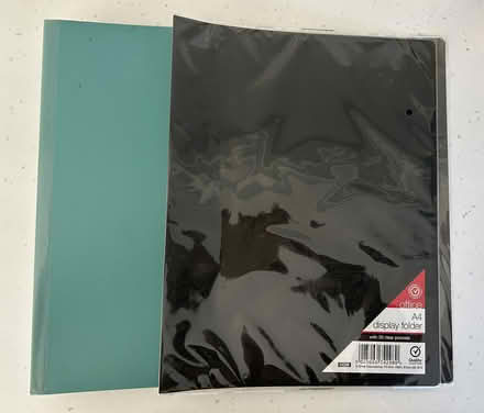 Photo of free 2 A4 display folders (KT23 Great Bookham) #1