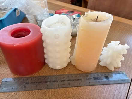 Photo of free Assorted candles - 4 large, ~10 long and ~15 small (Great Boughton CH3) #1