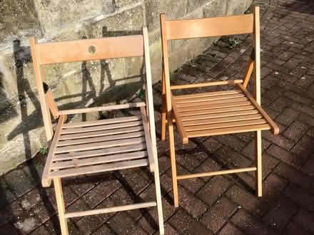 Photo of free Wooden chairs (Holbrook DE56) #1