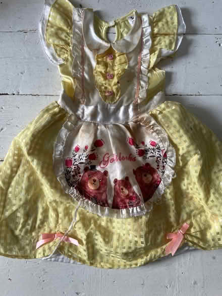 Photo of free Stained 3-4 year Goldilocks dress (Croydon CR0) #1