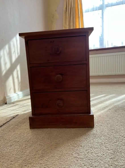 Photo of free Oak bedside drawer (Sudbury UB6) #4