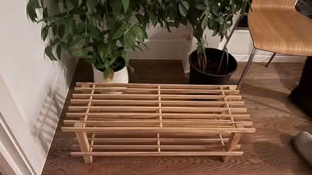 Photo of free Wooden Shoe Rack (West Kensington W14) #1