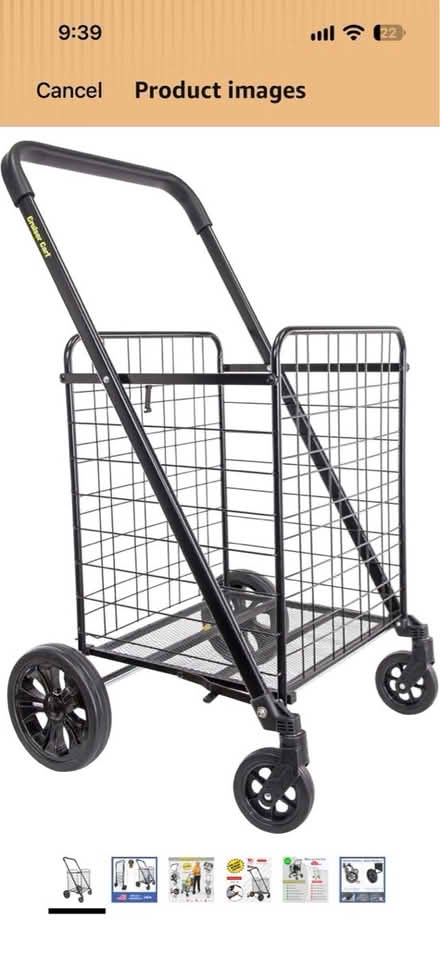 Photo of Folding shopping cart (Westboro) #1