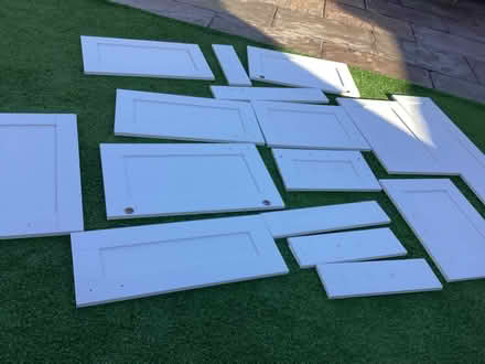 Photo of free Cupboard doors, plus other sizes of chipboard (Ashington NE63) #2