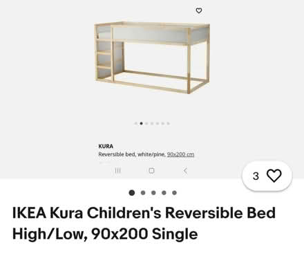 Photo of free IKEA KURA children's bed (Manchester M19) #4