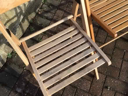 Photo of free Wooden chairs (Holbrook DE56) #2