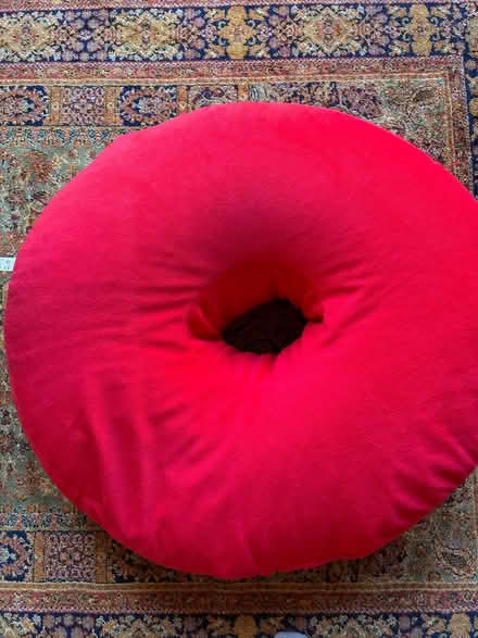 Photo of free Iron man beanie donut cushion (Brooklands Meadows Park MK10) #2