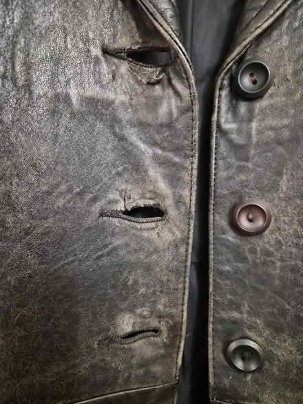 Photo of free Genuine Black Leather Coat 16UK (E5 Harry Zeital Way) #4