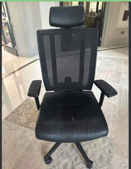 Photo of free Black office chair (Clarendon Park KT22) #1
