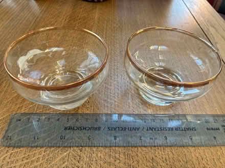 Photo of free Two small glass bowls - about 10cm diameter (Great Boughton CH3) #1