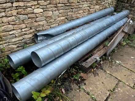 Photo of free Galvanised steel ducting 160mm diameter (Fawler OX7) #1