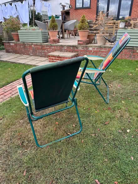 Photo of free Folding garden chairs (Buckhurst Hill IG9) #3