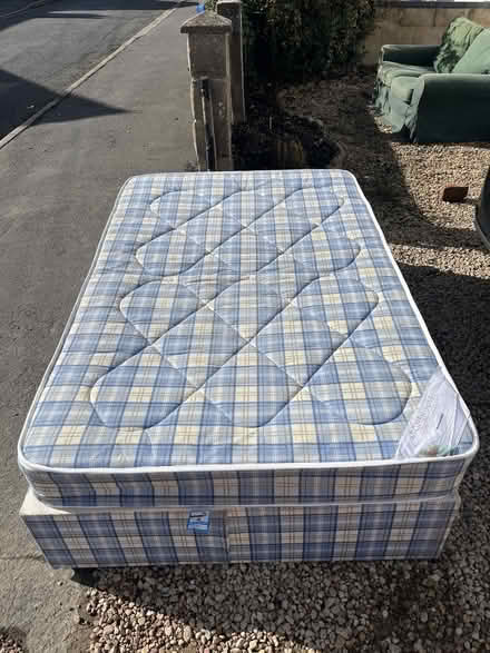Photo of free Double bed with mattress (OX3) #2