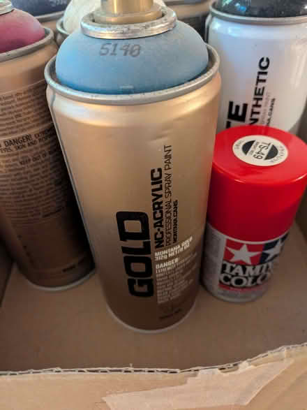 Photo of free Montana Gold spray paints (Weetwood LS16) #3