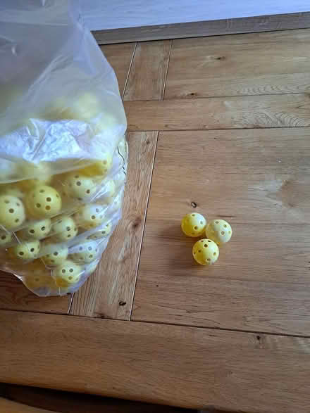 Photo of free Lightweight golf practice balls (Hitchin, Halsey Drive SG4) #1