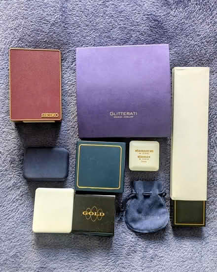 Photo of free Miscellaneous jewellery boxes (Epsom Downs, KT17) #1