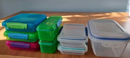 Photo of free 8 Sistema lunch boxes and food containers (Teddington TW11) #1