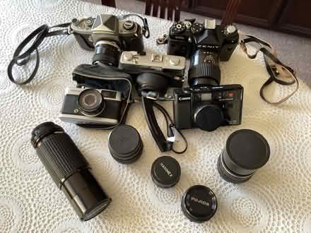 Photo of free Vintage 35mm cameras & lenses (ST17 Newport Road) #1